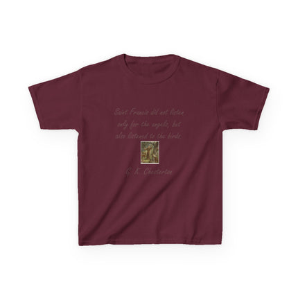 Kids Graphic Tee – Saint Francis & Animals – Unisex Fit