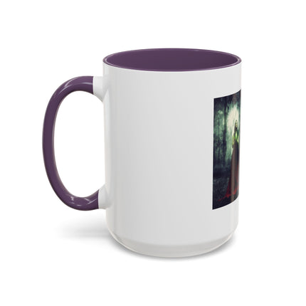 Witchy Forest Coffee Mug — 'As Above So Below' Spiritual Pagan Tea Cup (11/15oz)