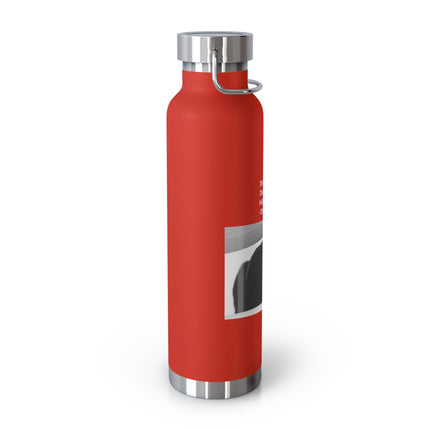 ‘No Worries Only Meow’ – 22oz Copper Bottle for Cat Lovers
