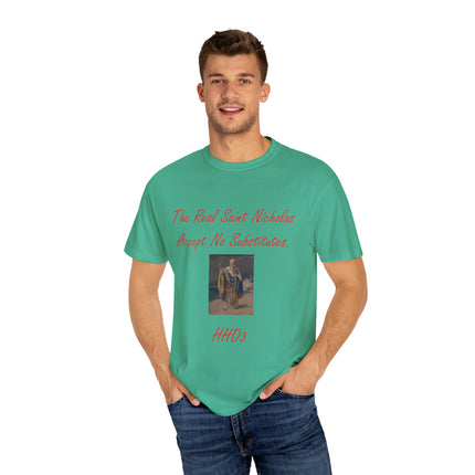 Unisex Garment-Dyed T-shirt - The Real Saint Nicholas Design