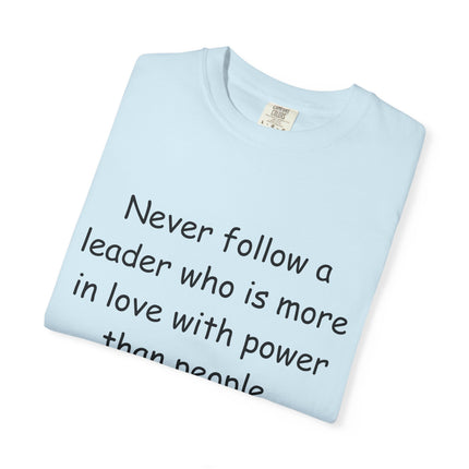 Inspirational Unisex T-shirt with Native American Proverb