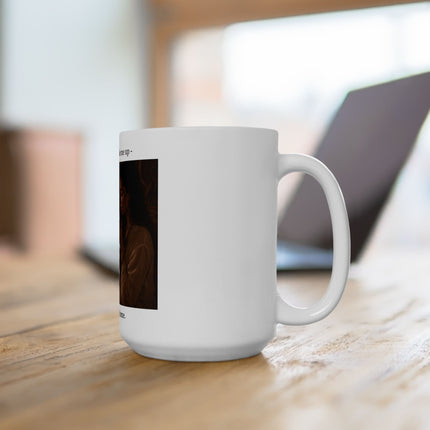 Cacao Mug — "Cacao doesn't wake me up, it brings me home" Ceramic Coffee Tea Cup (11oz, 15oz)