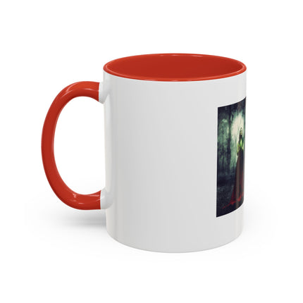 Witchy Forest Coffee Mug — 'As Above So Below' Spiritual Pagan Tea Cup (11/15oz)