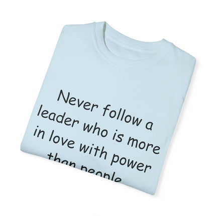 Native Proverb Tee – Unisex Shirt on Power, Leadership & Integrity