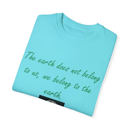 Eco-Friendly T-Shirt – “We Belong to the Earth” Design
