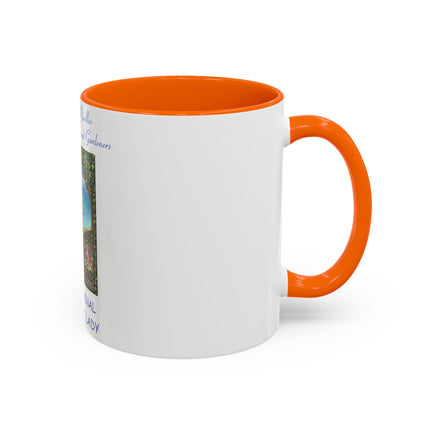 Cat Lover’s Accent Mug – Saint Gertrude of Nivelles, 11oz