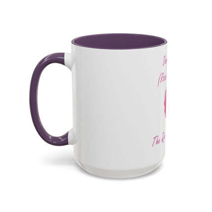 Damask Rose Coffee Mug — "The Queen of Flowers" Botanical Tea Cup
