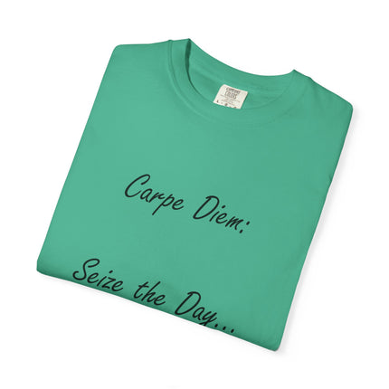 Inspirational Unisex T-Shirt - 'Carpe Diem: Seize the Day'