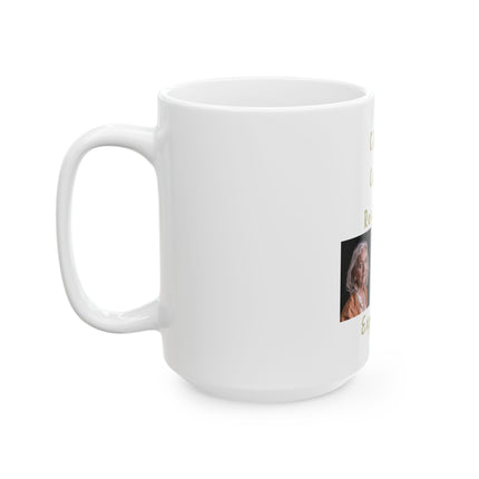 CRONE Ceramic Mug – “C.R.O.N.E. Creative Researcher of New Experiences” Inspirational Coffee Cup