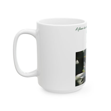 Zen Saying Ceramic Mug - Motivational Drinkware for Mindfulness & Relaxation - 15oz