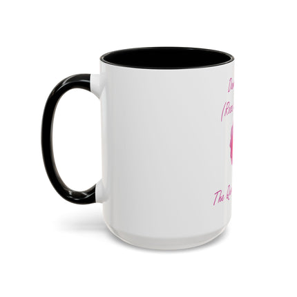 Damask Rose Coffee Mug — "The Queen of Flowers" Botanical Tea Cup