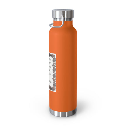 Chocolate Quote 22oz Insulated Bottle