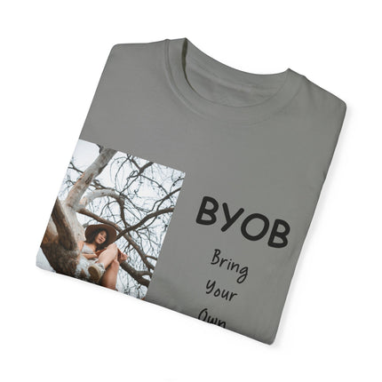 BYOB T-Shirt – “Bring Your Own Book” – Unisex Literary Design