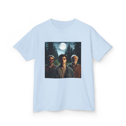 Kids' Graphic Tee – Moonlight Adventure Design