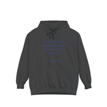Catholic Doctrine 'Walls of a Playground' Hoodie