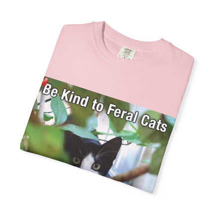 Be Kind to Feral Cats T-Shirt — Feral Cat Rescue Awareness Tee
