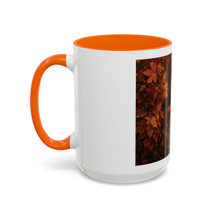 Autumn Speaks Coffee Mug — Fall Cider Rustic Accent Mug