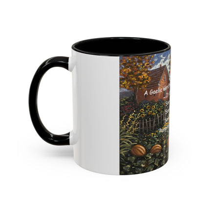 Samhain Accent Mug – 11oz Ceramic Cup with Pumpkin Spice Wit
