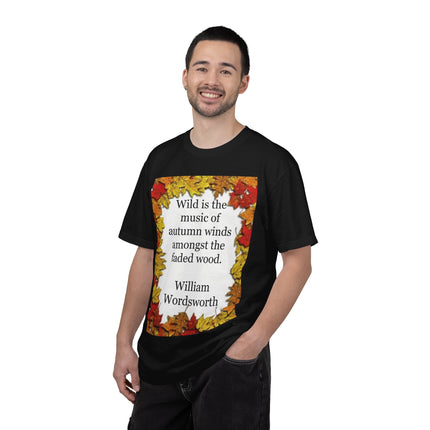 Wordsworth Autumn Quote T-Shirt