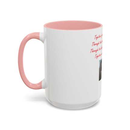Accent Coffee Mug — 'Together Forever' Romantic Photo Mug (11/15oz)