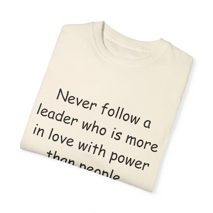 Native Proverb Tee – Unisex Shirt on Power, Leadership & Integrity