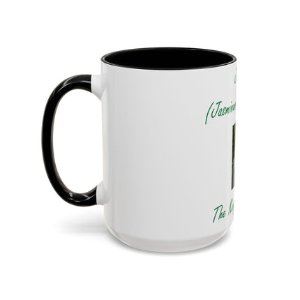 15oz Accent Mug – Jasmine Flower, King of Flowers