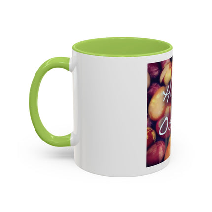 Ostara Coffee Mug – "Happy Ostara" Accent Easter Spring Floral Mug (11/15oz)