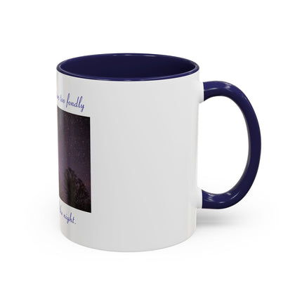 Starry Night Coffee Mug — “I have loved the stars too fondly” Accent Mug