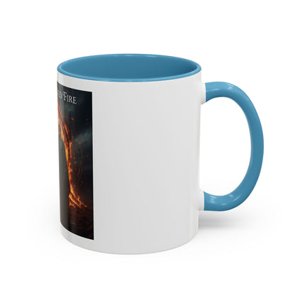Aging Is Sacred Fire Coffee Mug — Fantasy Elder Couple Accent Mug (11/15oz)