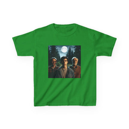 Kids' Graphic Tee – Moonlight Adventure Design