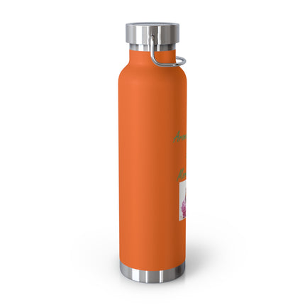 Aromatherapist Insulated Bottle – “Healing Perfumes” Copper, 22oz