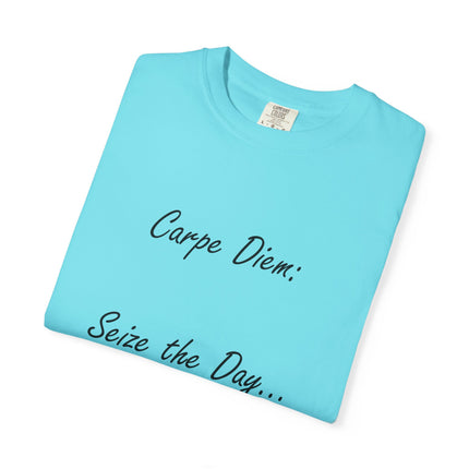 Inspirational Unisex T-Shirt - 'Carpe Diem: Seize the Day'