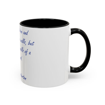 Chesterton Quote Accent Mug – “Walls of a Playground” – 11oz Ceramic