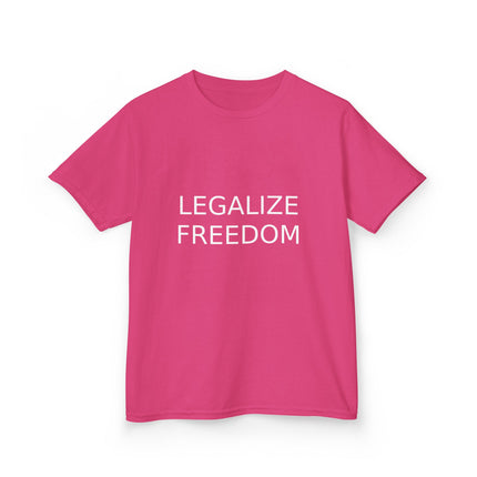 Legalize Freedom Kids Tee – Heavy Cotton Statement Shirt