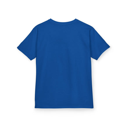 Kids Tee — 'Before enlightenment, chop wood...': Zen Proverb Kids T-Shirt (Leaf Border)