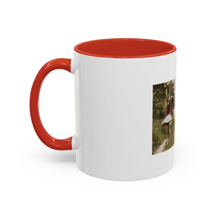 Freedom Quote Accent Coffee Mug — "When you truly don't care" Inspirational Photo Mug (11/15oz)