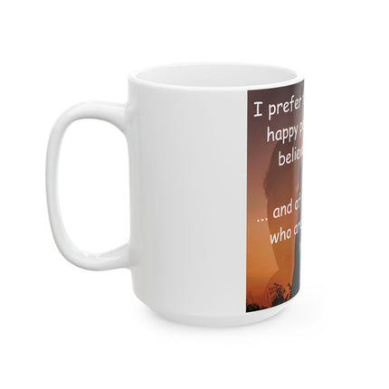 Believers in Magic Mug – 15oz Ceramic Cup for Happy Moments