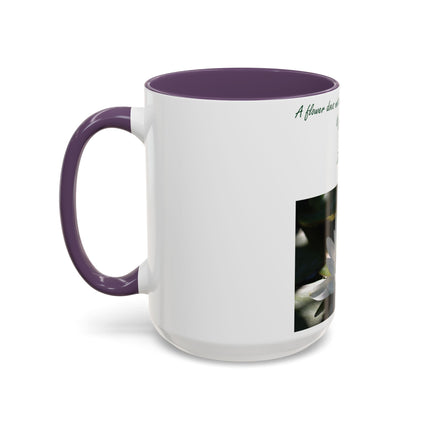 Zen Blossom Coffee Mug - Inspirational Nature Quote - 15oz