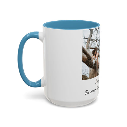 BYOB Accent Mug – “Bring Your Own Book” – 15oz Ceramic for Book Lovers