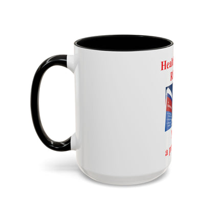 Healthcare is a Right Accent Coffee Mug - 11/15oz