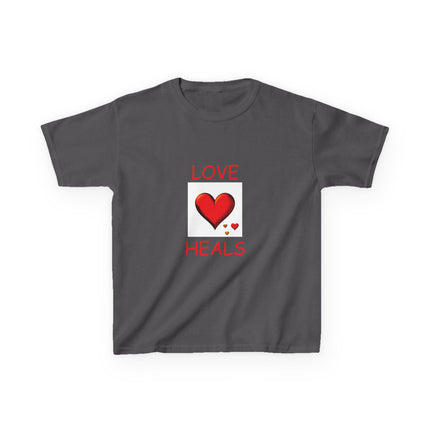 Kids Love Heals T-Shirt – Uplifting Cotton Tee for Everyday Joy