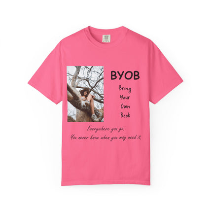 BYOB Inspire Unisex T-Shirt - Bring Your Own Book Design
