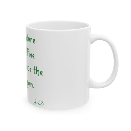 Mother Nature Mug – 11oz Ceramic Cup for Scent & Nature Lovers