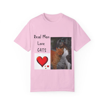 Real Men Love Cats Unisex T-Shirt – Cute Cat Lover Tee
