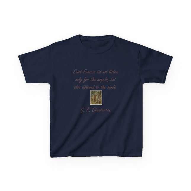Kids Graphic Tee – Saint Francis & Animals – Unisex Fit