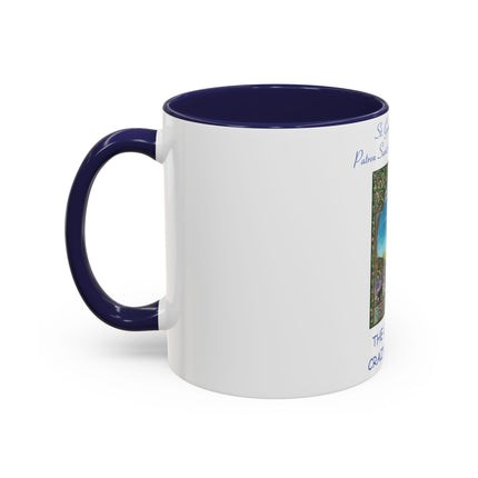 Cat Lover’s Accent Mug – Saint Gertrude of Nivelles, 11oz