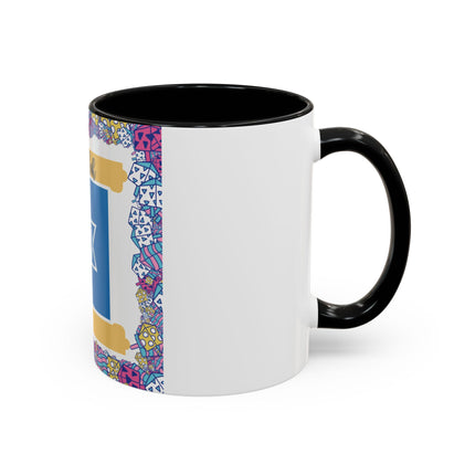 Happy Hanukkah Mug – 11oz Accent Ceramic Cup for Festive Joy