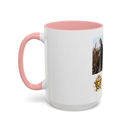 Witchcraft Quote Accent Coffee Mug — 'Male or Female, Young or Old' Pagan Witch Tribute