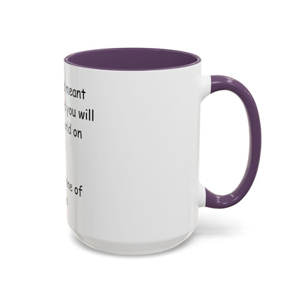 St. Catherine of Siena Quote Accent Coffee Mug – "Be Who God Meant You To Be" Inspirational Religious Mug