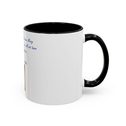 Religious Coffee Mug — Saint Maximilian Kolbe Quote & Sacred Image (11/15oz)